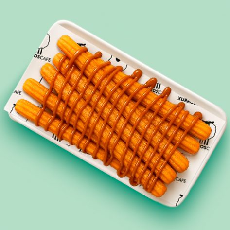 3 cupones: 12 churros bañados