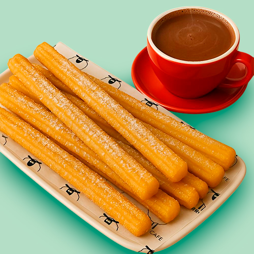 3 cupones: 8 churros tradicionales + 1 Chocolate Espeso Xurros 240 cc.